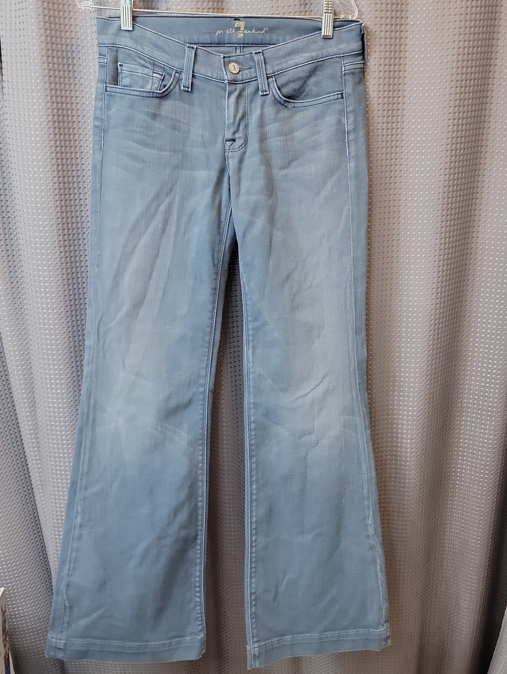 7 For All Mankind Low Rise Ginger Jeans Size 28